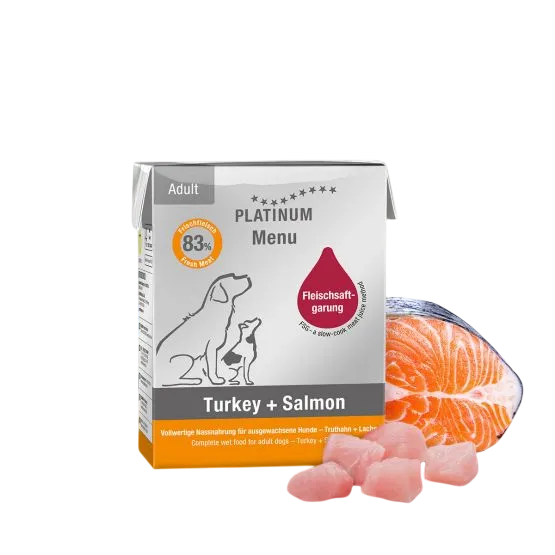 Platinum Menu Adult Wet – Turkey + Salmon