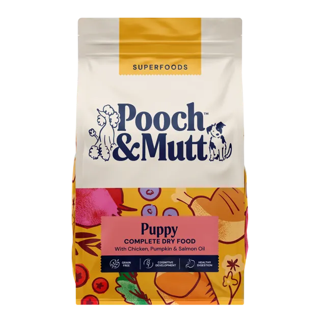 Pooch & Mutt Superfoods Puppy Dry Food – —