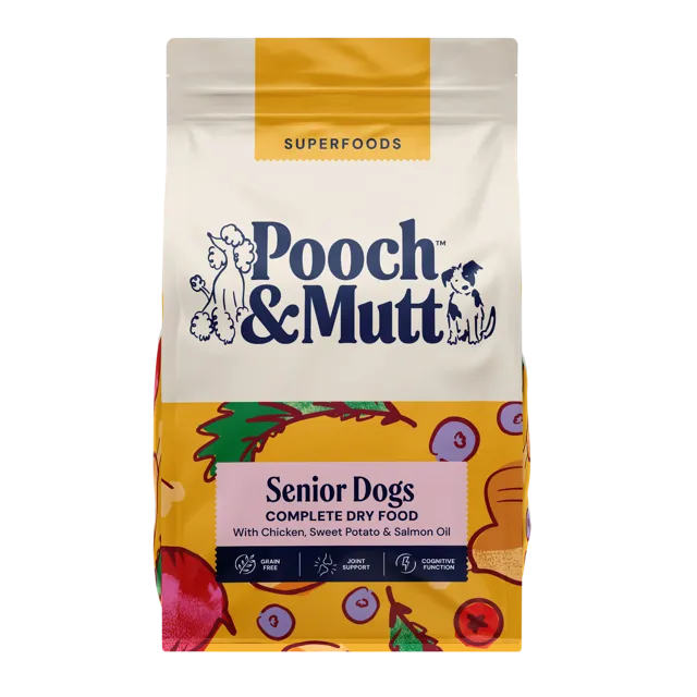 Pooch & Mutt Superfoods Senior Dry Food – —