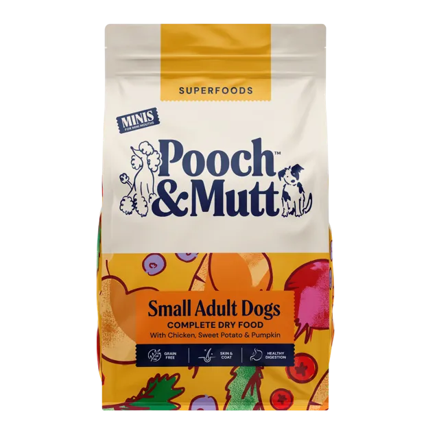 Pooch & Mutt Superfoods Small Adult Dry Food – —