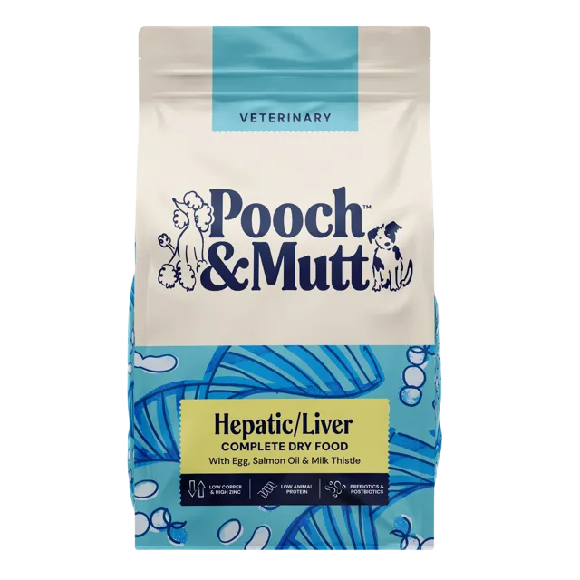 Pooch & Mutt Veterinary Hepatic/Liver Dry Food – —