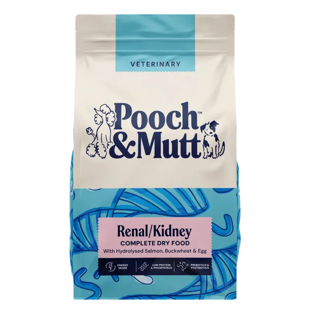 Pooch & Mutt Veterinary Renal/Kidney Dry Food – —