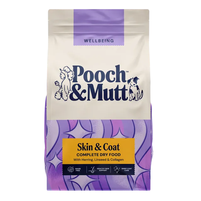Pooch & Mutt Wellbeing Skin & Coat Dry Food – —