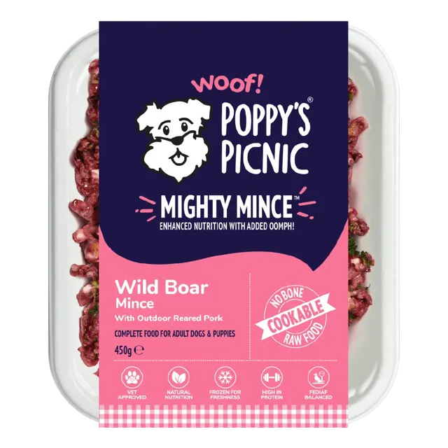 Poppy's Picnic Mighty Mince – Wild Boar Mince