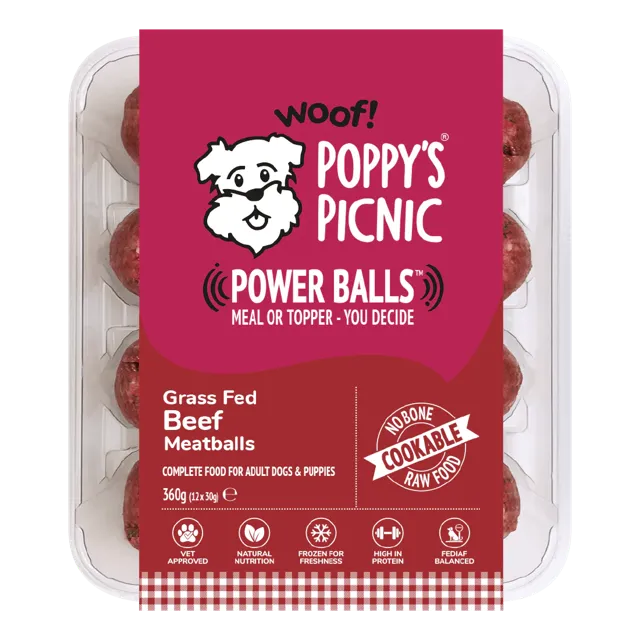 Poppy's Picnic Power Balls – Beef Meatballs