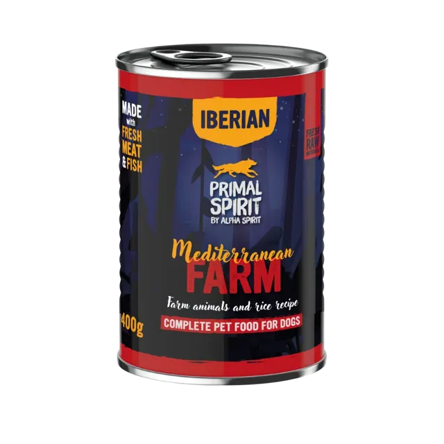 Primal Spirit Iberian Complete Wet Canned – Mediterranean Farm
