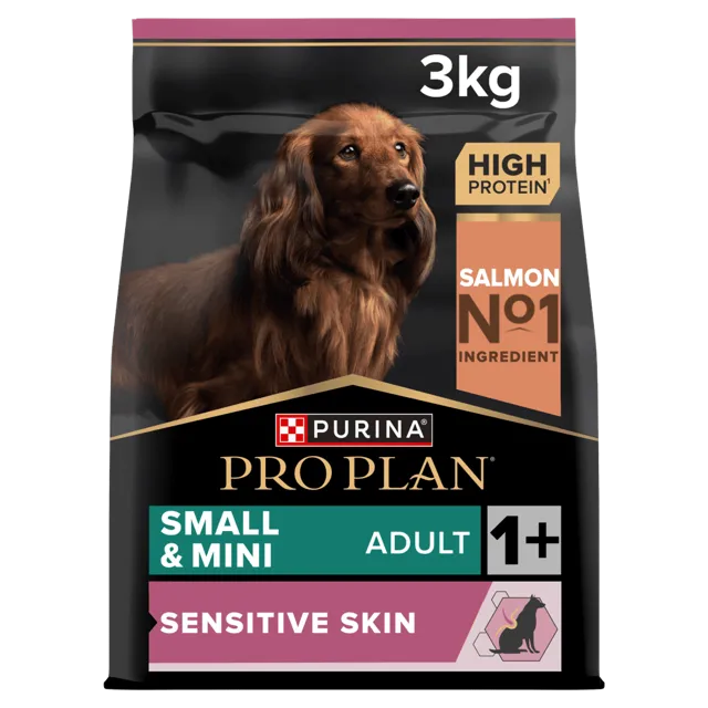 Pro Plan Small & Mini Adult Sensitive Skin OptiDerma – —