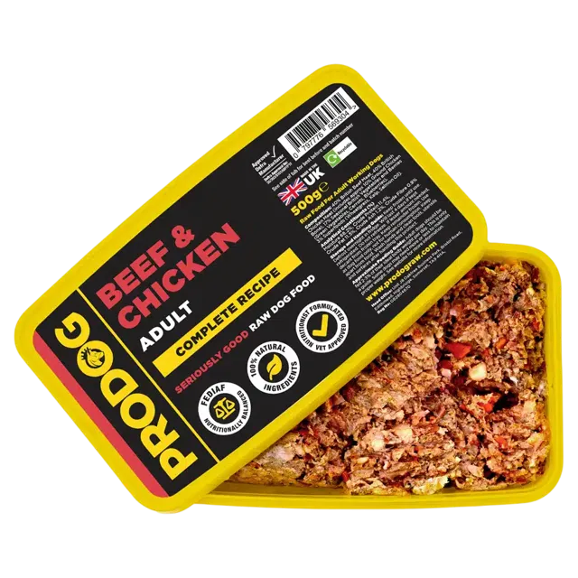 ProDog Complete Raw Dog Food – Beef & Chicken