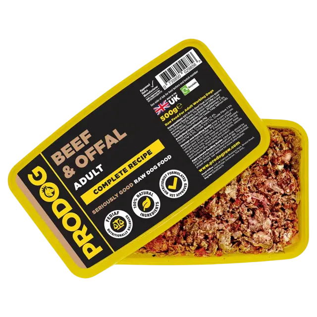ProDog Complete Raw Dog Food – Beef & Offal