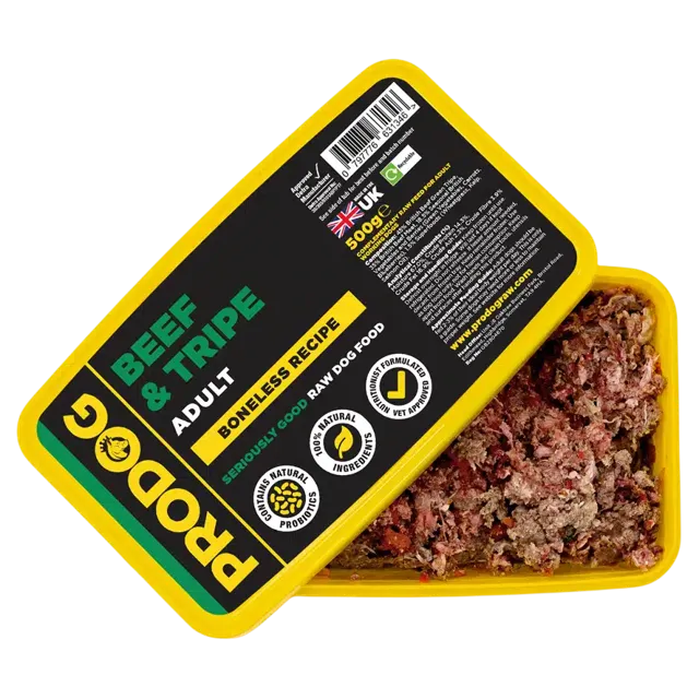 ProDog Complete Raw Dog Food – Beef & Tripe