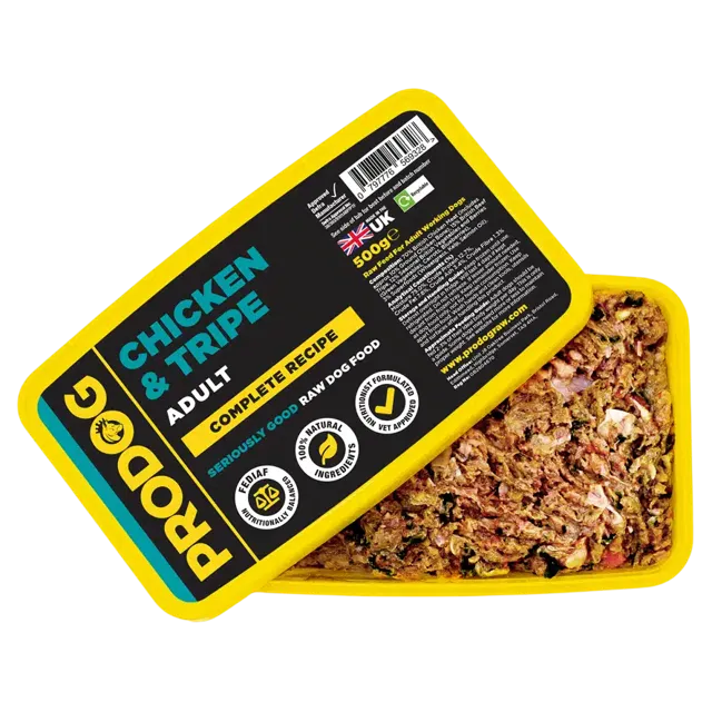 ProDog Complete Raw Dog Food – Chicken & Tripe