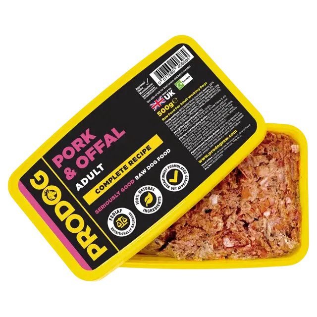 ProDog Complete Raw Dog Food – Pork & Offal