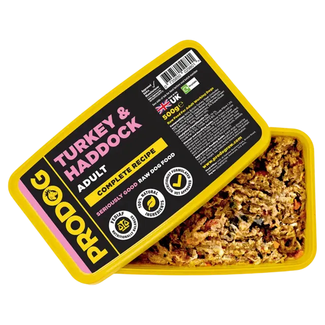 ProDog Complete Raw Dog Food – Turkey & Haddock