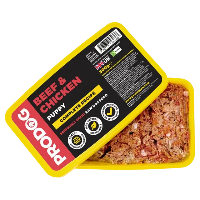 ProDog Complete Raw Puppy Food – Beef & Chicken