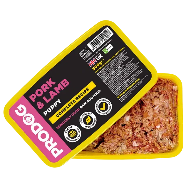 ProDog Complete Raw Puppy Food – Pork & Lamb