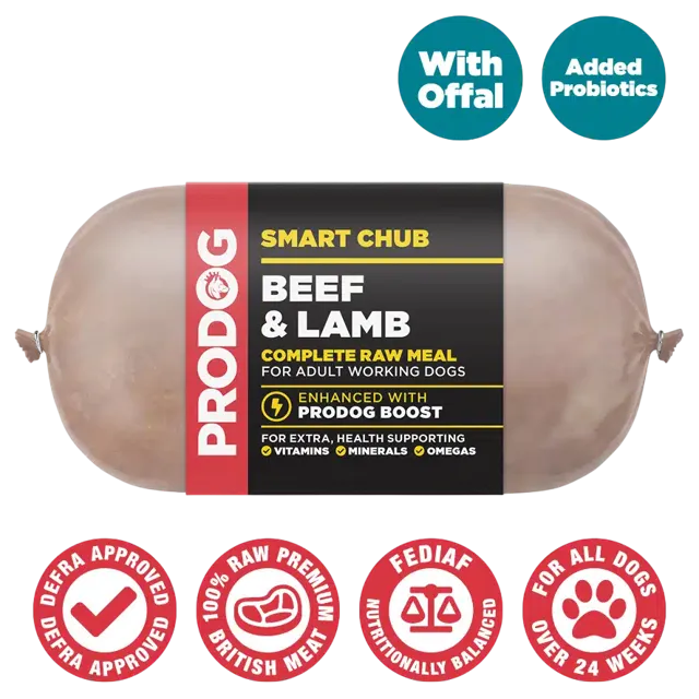 ProDog Smart Chubs – Beef & Lamb
