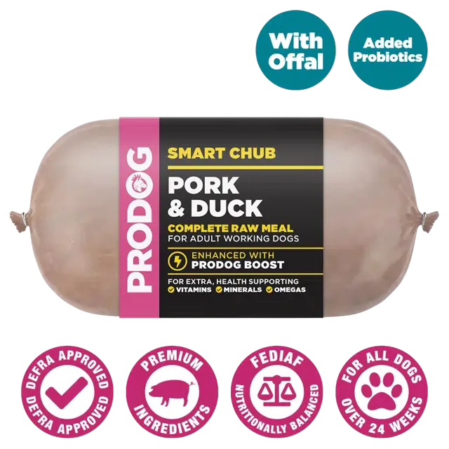 ProDog Smart Chubs – Pork & Duck