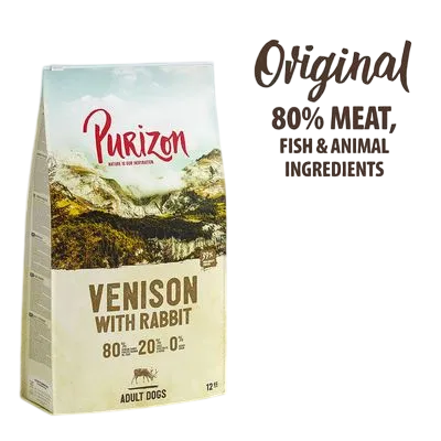 Purizon Adult Grain Free – Venison with Rabbit