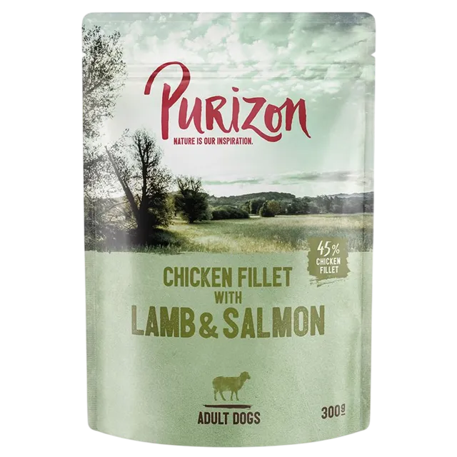 Purizon Adult Pouches – Lamb & Salmon