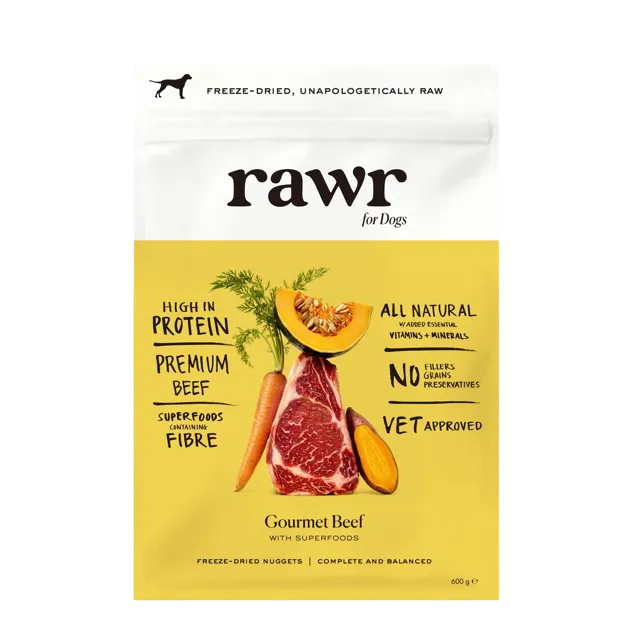 Rawr Freeze-Dried Complete – Gourmet Beef
