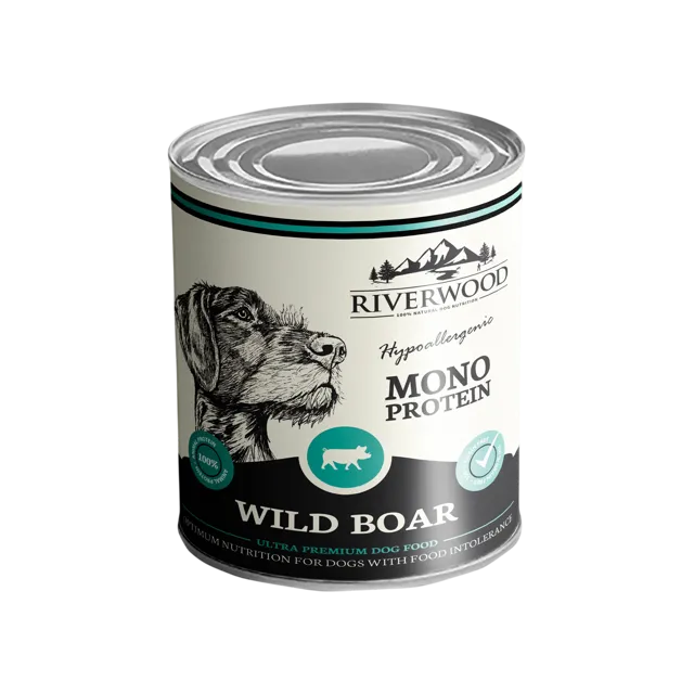 Riverwood Mono Protein Wet Food – Wild Boar