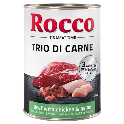 Rocco Classic Trio di Carne – Beef with Chicken & Game