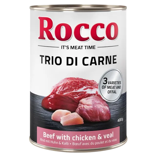 Rocco Classic Trio di Carne – Beef with Chicken & Veal