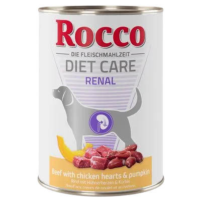 Rocco Diet Care Renal – Beef with Chicken Hearts & Pumpkin