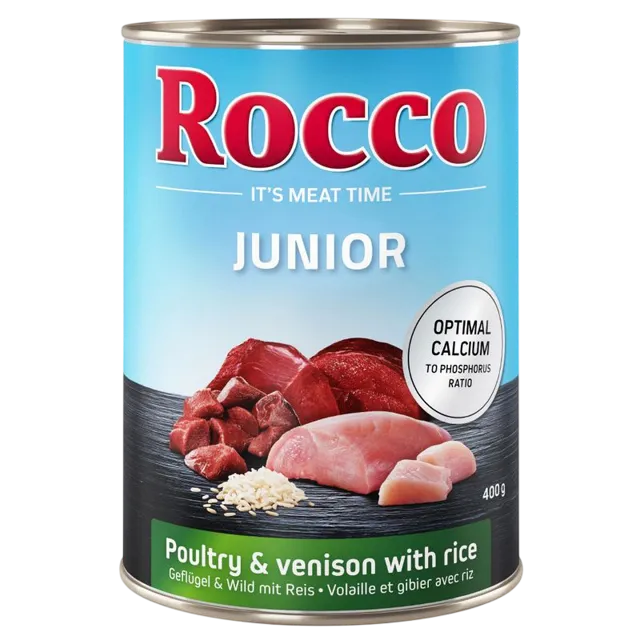 Rocco Junior – Poultry with Game & Rice