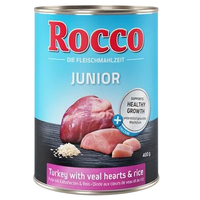 Rocco Junior – Turkey With Veal Hearts & Rice