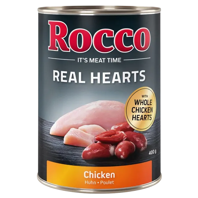 Rocco Real Hearts – Chicken with whole Chicken Hearts