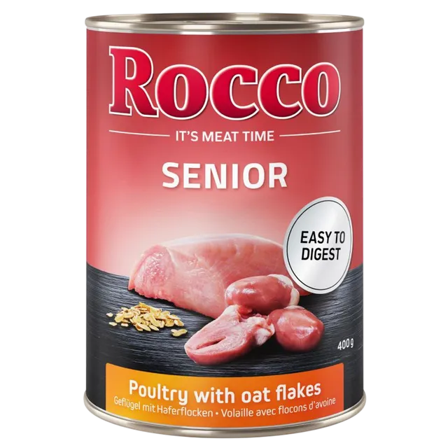 Rocco Senior – Poultry & Oat Flakes