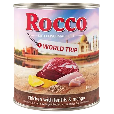 Rocco World Tour – India - Chicken with Lentils & Mango