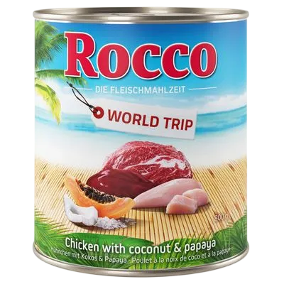 Rocco World Tour – Jamaica - Chicken with Coconut & Papaya