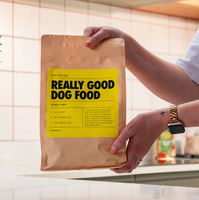 Rocketo Really Good Dog Food – Air Dried Turkey