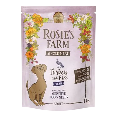 Rosie's Farm Single Meat Dry – Light Turkey with Rice