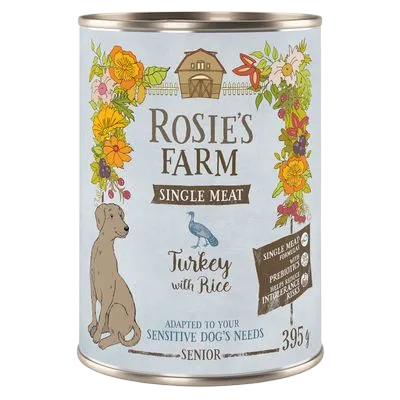 Rosie's Farm Single Meat Wet – Senior Turkey & Rice