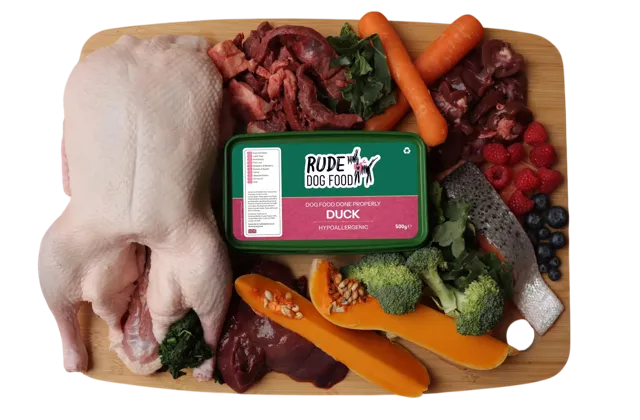 Rude Dog Food Complete – Duck