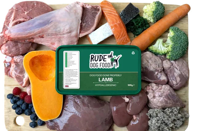 Rude Dog Food Hypoallergenic – Lamb