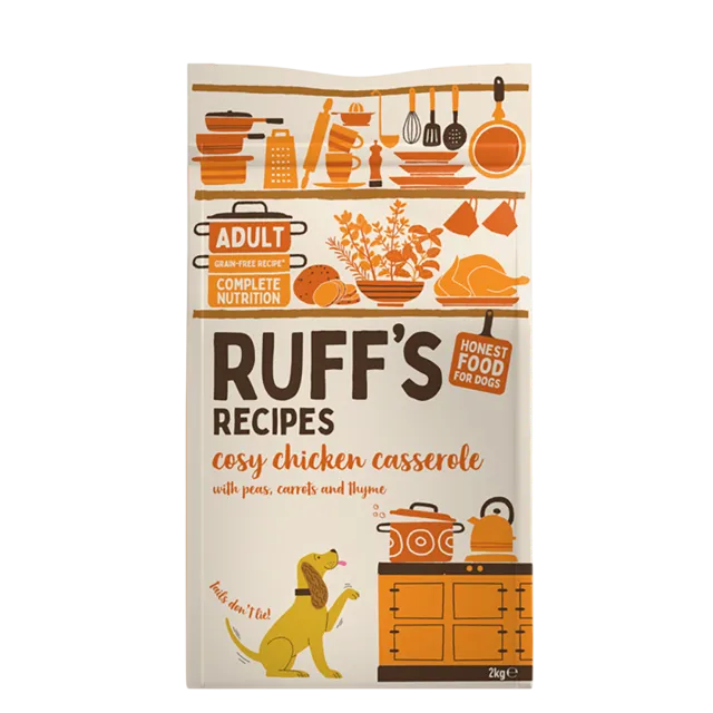 Ruff's Recipes Dry Food – Cosy Chicken Casserole