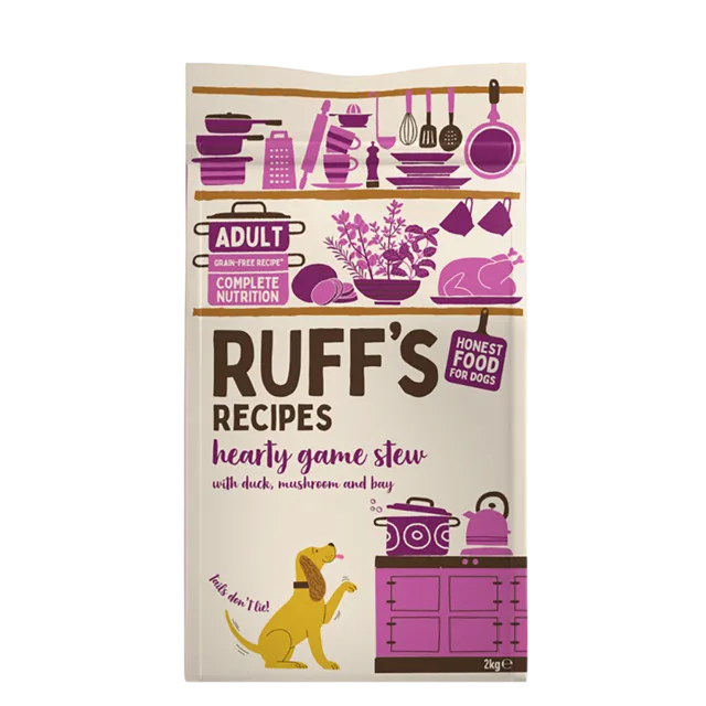 Ruff's Recipes Dry Food – Hearty Game Stew