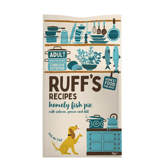 Ruff's Recipes Dry Food – Homely Fish Pie