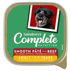 Sainsbury's Adult Farmhouse Kitchen Smooth Pate – with Beef