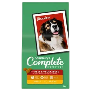 Sainsbury's Complete Nutrition Adult Dry – With Beef & Vegetables