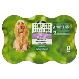 Sainsbury's Complete Nutrition Favourites Selection in Jelly – —