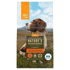 Sainsbury's Nature's Goodness Adult Dry – Chicken & Vegetables