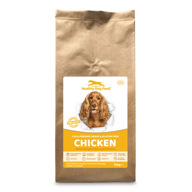 Salubrious Healthy Dog Food Cold-Pressed Grain and Gluten Free – Chicken