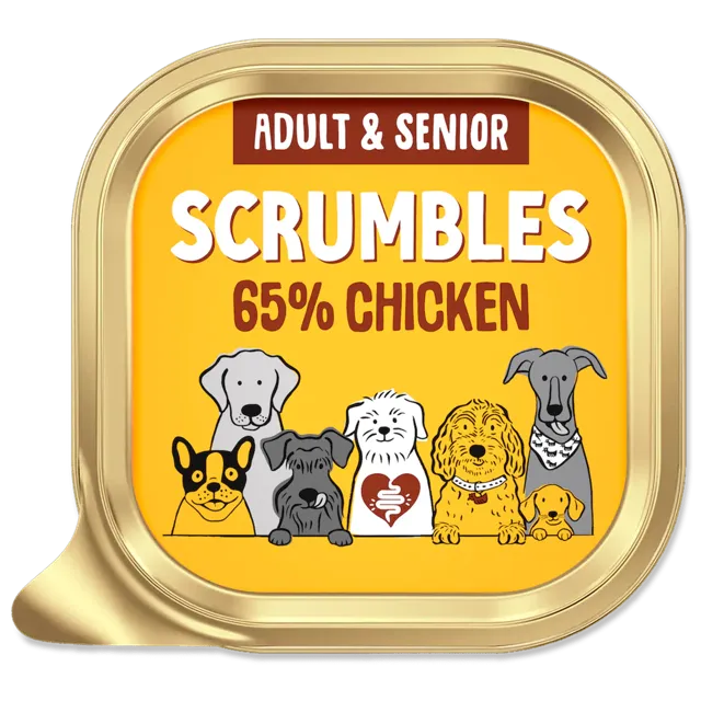 Scrumbles Complete Sensitive Wet Dog Food – Chicken