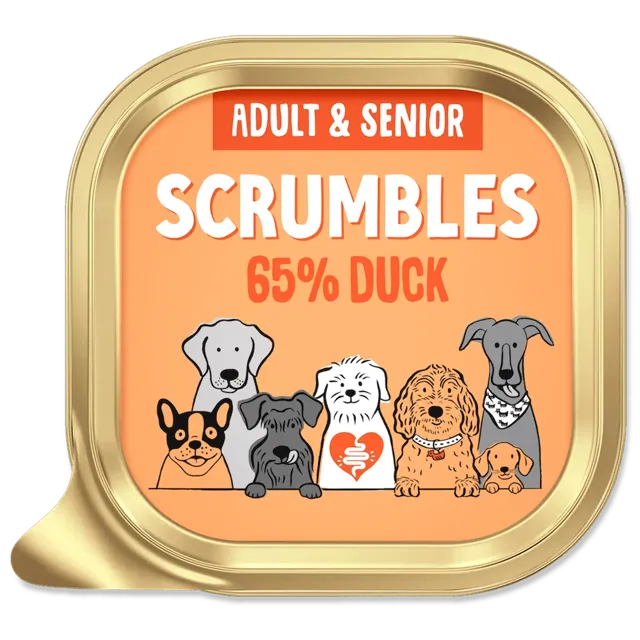 Scrumbles Complete Sensitive Wet Dog Food – Duck