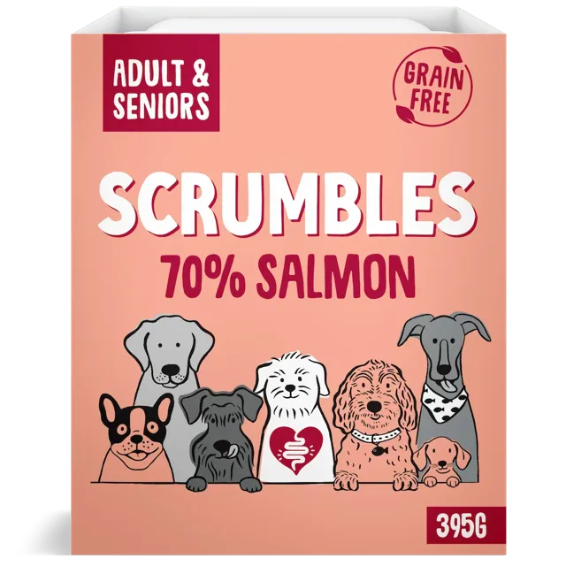 Scrumbles Grain Free Complete Wet Dog Food – Salmon